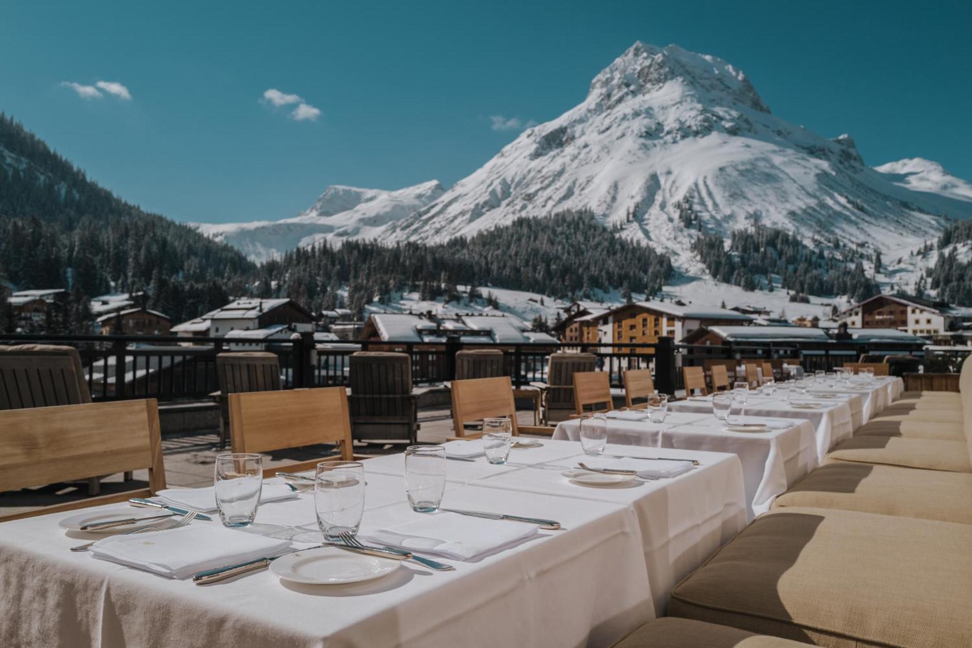 Hotel Almhof Schneider Lech am Arlberg Eksteriør billede